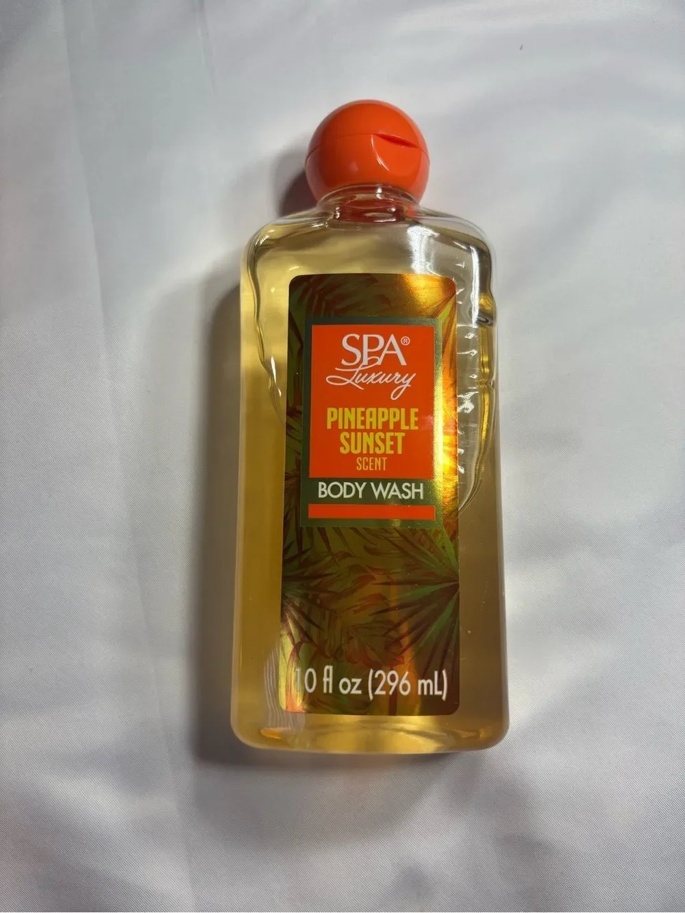 New 4 Pineapple Sunset Body Care Set - Orange
